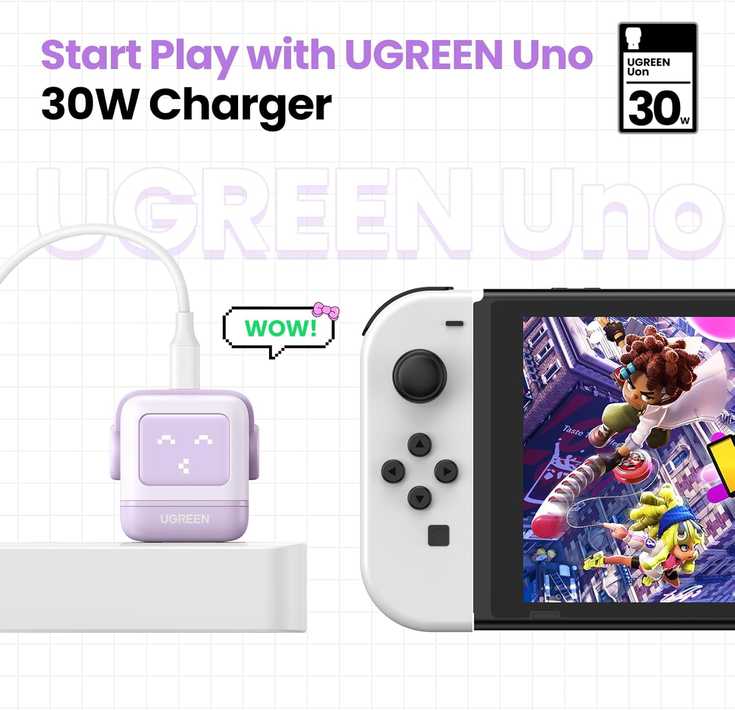 Cargador Ugreen CD359 30W PD GAN USB-C Cargador Ugreen CD359 30W PD GAN USB-C